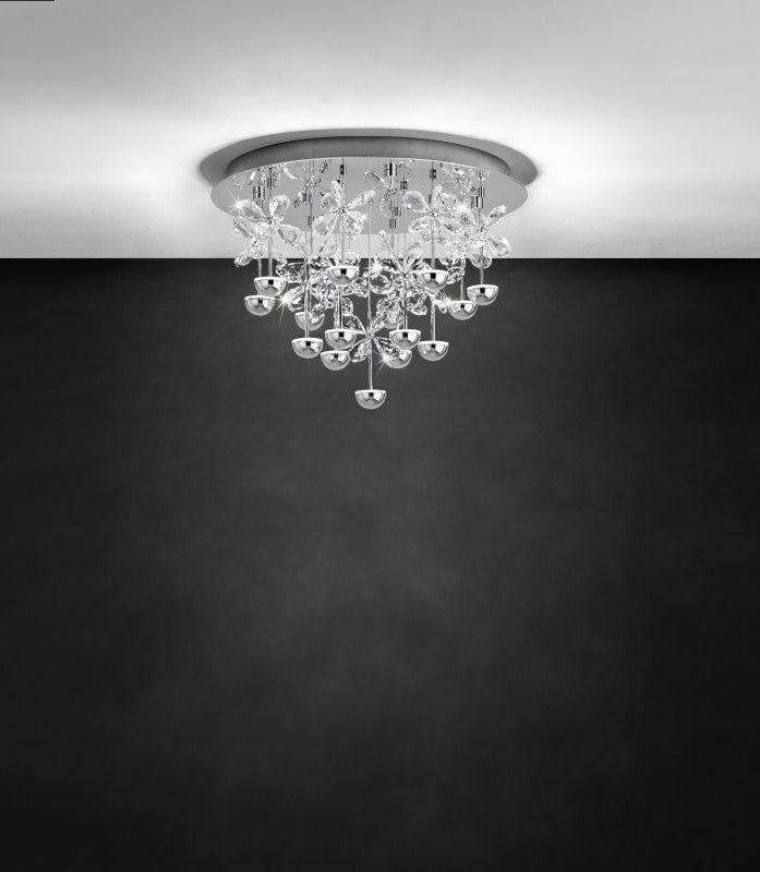 Eglo Pianopoli Plafoniera 15x1.8W, transparent