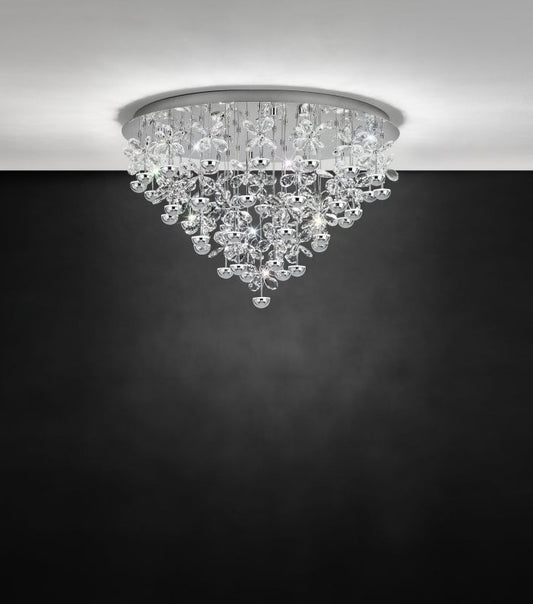 Eglo Pianopoli Plafoniera 43x1.8W, transparent