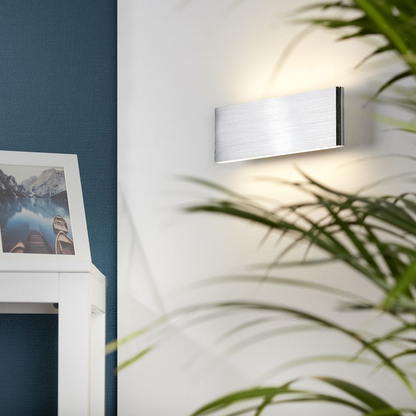 Eglo Climene Aplica 2x4.2W, argintiu mat