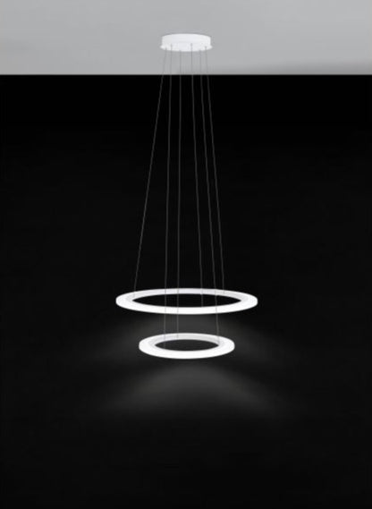 Eglo Penaforte Pendul 1x30.5W si 1x18.5W, alb