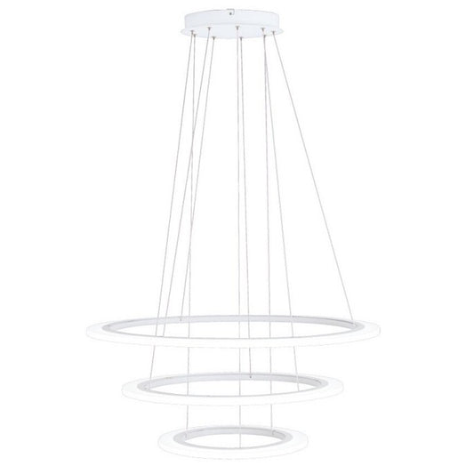 Eglo Penaforte Pendul 1x18.5W, 1x30.5W si 1x42.5W, alb