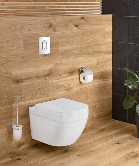 Vas WC suspendat Grohe Euro Ceramic Rimless 37x54 cm evacuare orizontala