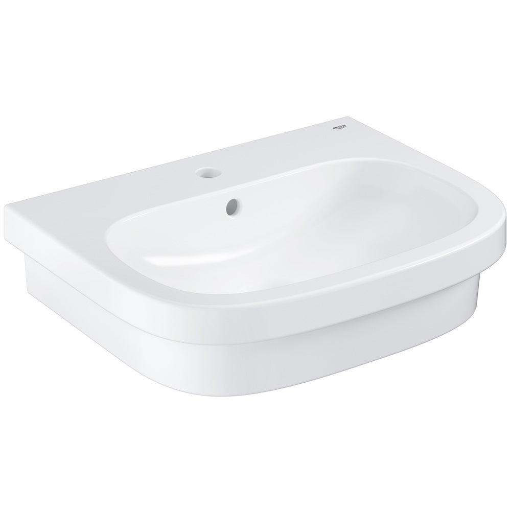 Lavoar baie pe blat Grohe Euro Ceramic 60x48 cm