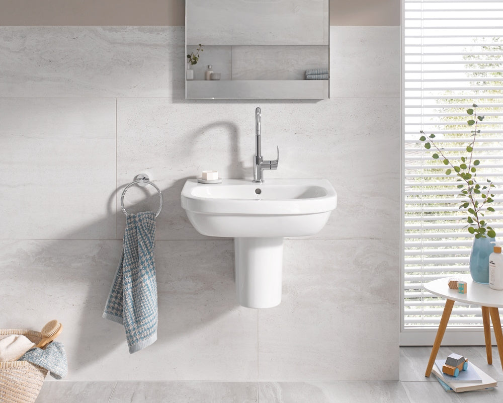 Lavoar baie pe blat Grohe Euro Ceramic 60x48 cm