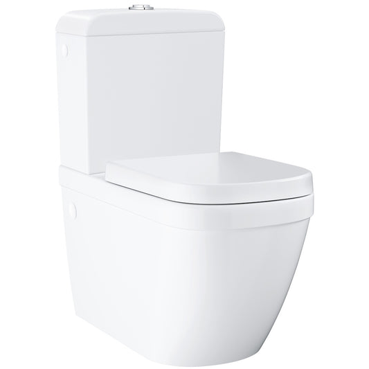 Vas WC pe pardoseala Grohe Euro Ceramic Rimless 37x67 cm evacuare orizontala