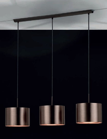 Eglo Saganto 1 Pendul 3x60W, cupru