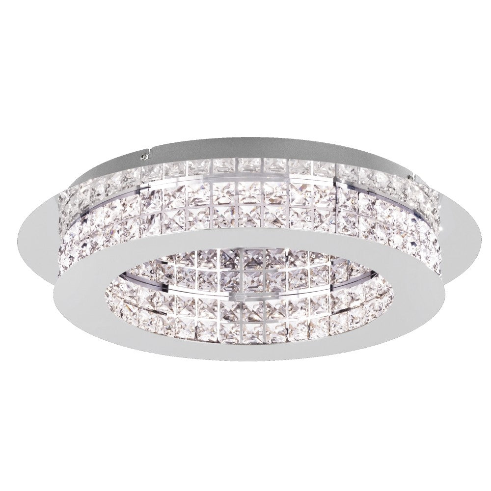 Eglo Principe Plafoniera 10x3.2W, crom/transparent
