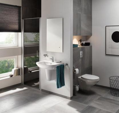 Vas WC suspendat Grohe Bau Ceramic Rimless 37x53 cm evacuare orizontala
