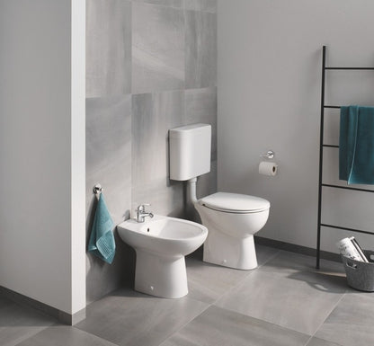 Vas WC pe pardoseala Grohe Bau Ceramic Rimless 36x52 cm evacuare orizontala