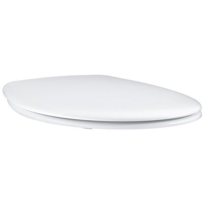 Set Vas WC suspendat cu capac Grohe Bau Ceramic Rimless 37x53 cm, evacuare orizontala