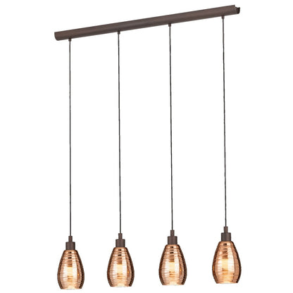 Eglo Siracusa Pendul 4x60W, cupru