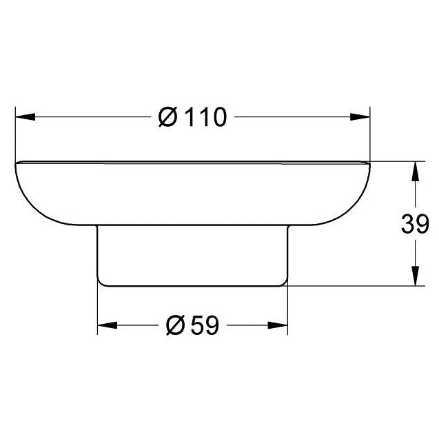 Grohe Essentials Savoniera rotunda