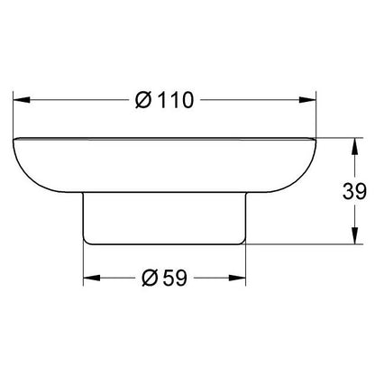 Grohe Essentials Savoniera rotunda
