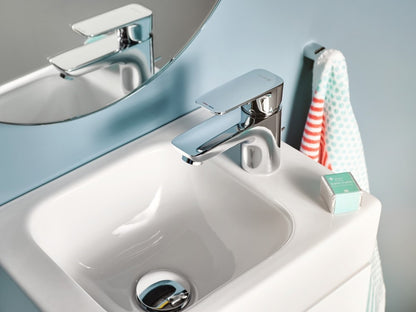Baterie lavoar Kludi Pure&Style, H12 cm, ventil pop-up metalic