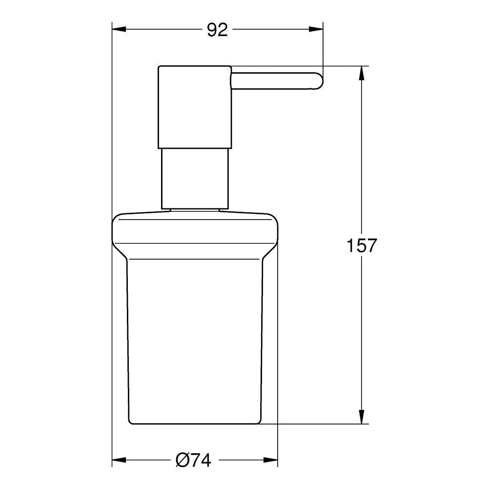 Grohe Essentials Dozator sapun lichid (fara suport)