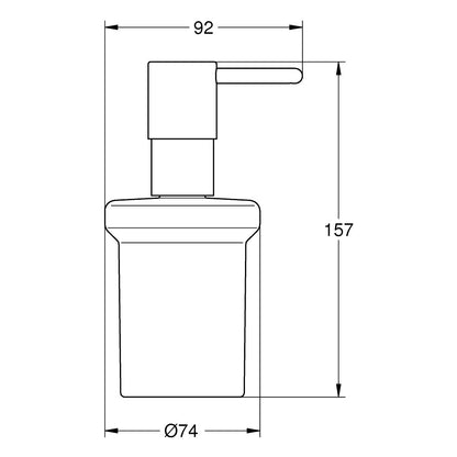 Grohe Essentials Dozator sapun lichid (fara suport)