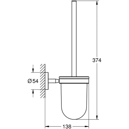 Grohe Baucosmopolitan Set perie WC