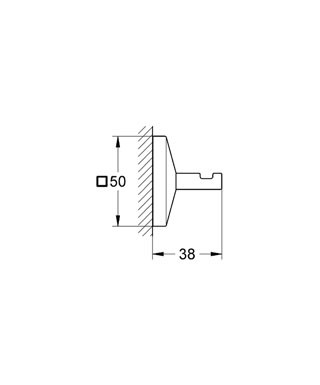Grohe Allure Brilliant Cuier baie