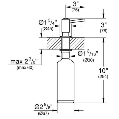Grohe Contemporary Dozator sapun lichid