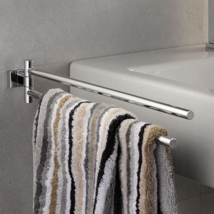Grohe Essentials Cube Suport prosop baie tip bara cu brate mobile