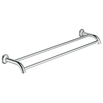 Grohe Essentials Authentic Suport prosop baie tip bara dubla 58 cm, crom