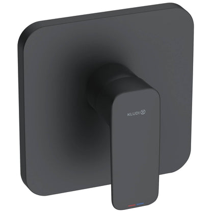 Kludi Pure&Style Baterie dus monocomanda incastrata, negru mat