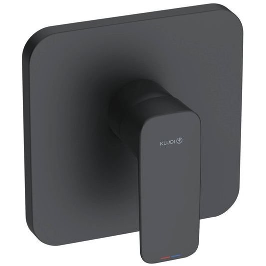 Kludi Pure&Style Baterie dus monocomanda incastrata, negru mat
