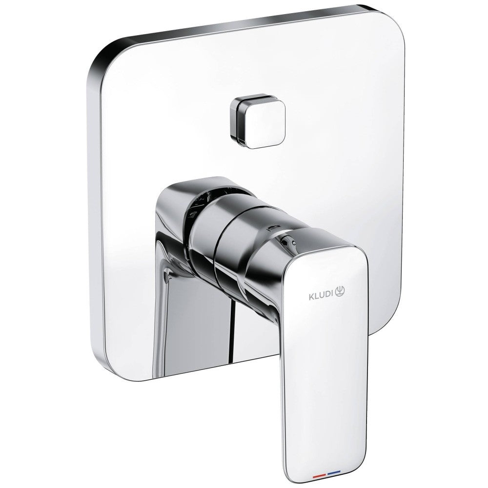 Kludi Pure&Style Baterie cada dus monocomanda incastrata, crom