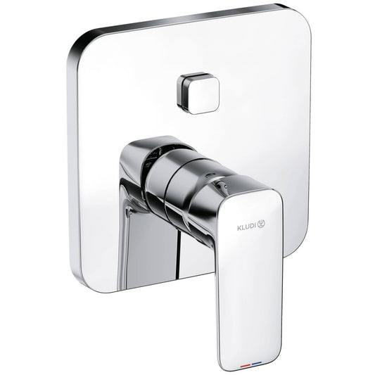 Kludi Pure&Style Baterie cada dus monocomanda incastrata, crom