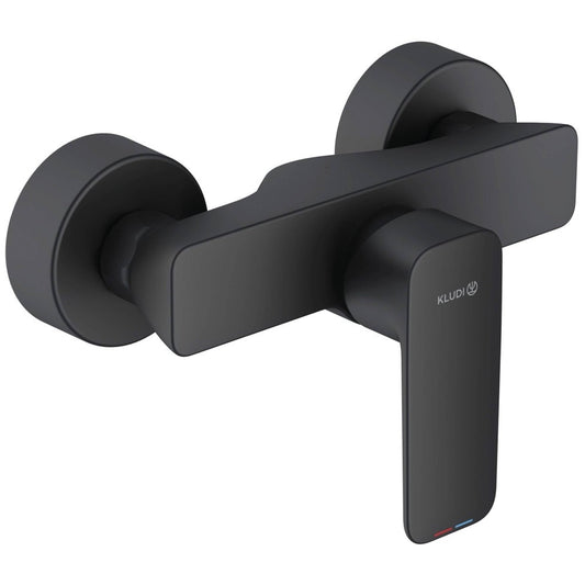 Kludi Pure&Style Baterie dus monocomanda, negru mat