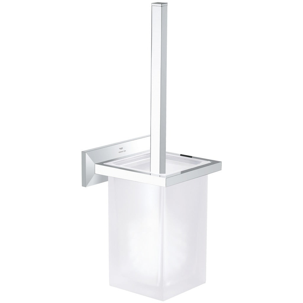 Grohe Allure Brilliant Set perie WC cu suport, crom