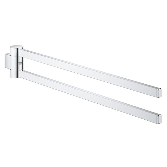 Grohe Selection Suport prosop baie tip bara dubla 40 cm, crom