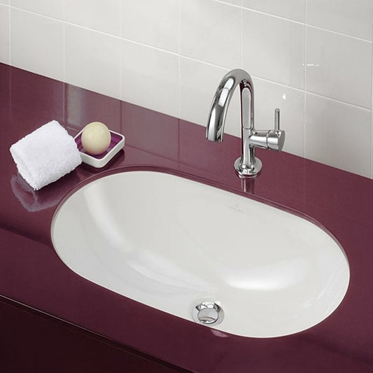 Lavoar baie sub blat, oval Villeroy & Boch O. Novo 60x35 cm