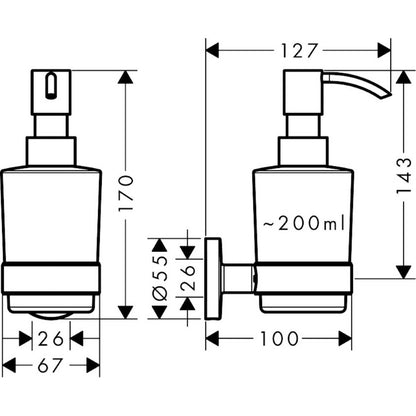 Hansgrohe Logis Universal Dozator sapun lichid