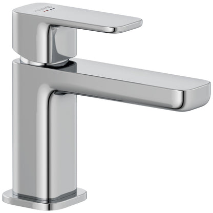 Baterie lavoar Kludi Renon cu ventil click-clack, H13 cm, crom
