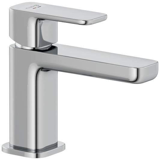 Baterie lavoar Kludi Renon cu ventil click-clack, H13 cm, crom