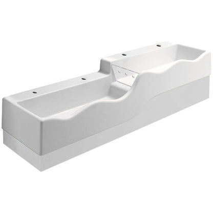 Lavoar baie cvadruplu suspendat Geberit Bambini 80x42 cm