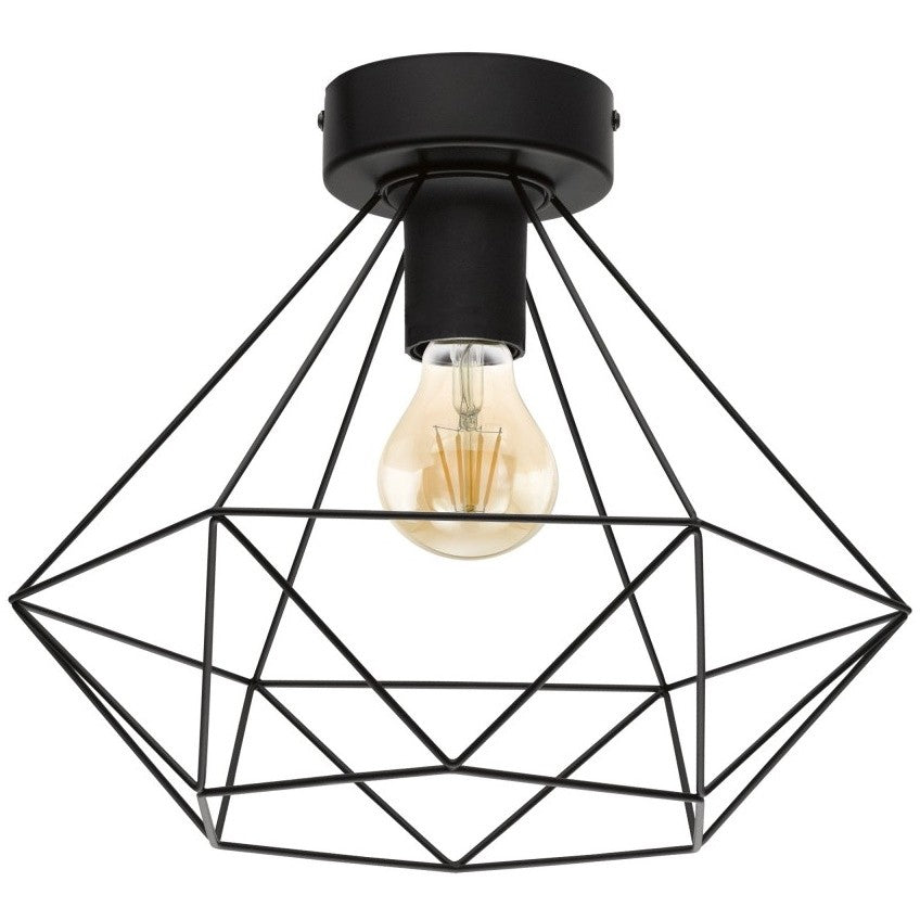 Eglo Tarbes Plafoniera 1x60W, negru