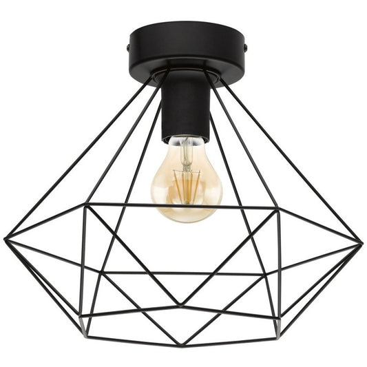 Eglo Tarbes Plafoniera 1x60W, negru