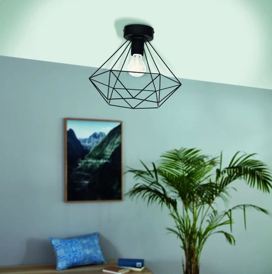Eglo Tarbes Plafoniera 1x60W, negru