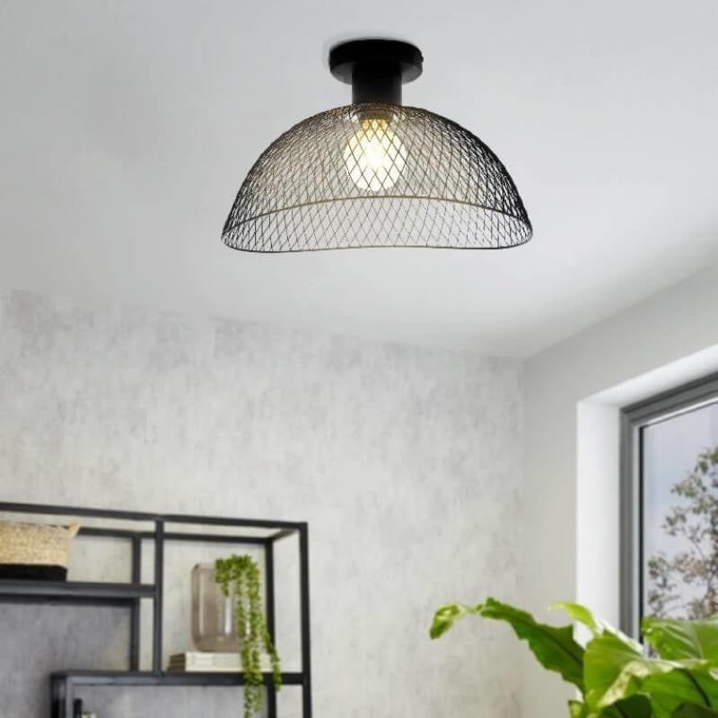 Eglo Pompeya Plafoniera 1x60W, negru