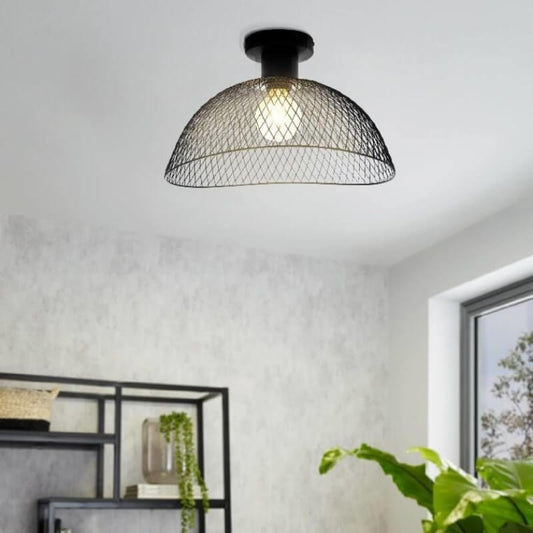 Eglo Pompeya Plafoniera 1x60W, negru