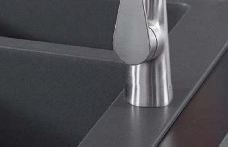 Hansgrohe S510-F635 Chiuveta bucatarie granit 77x41 cm, gri inchis (stone grey)