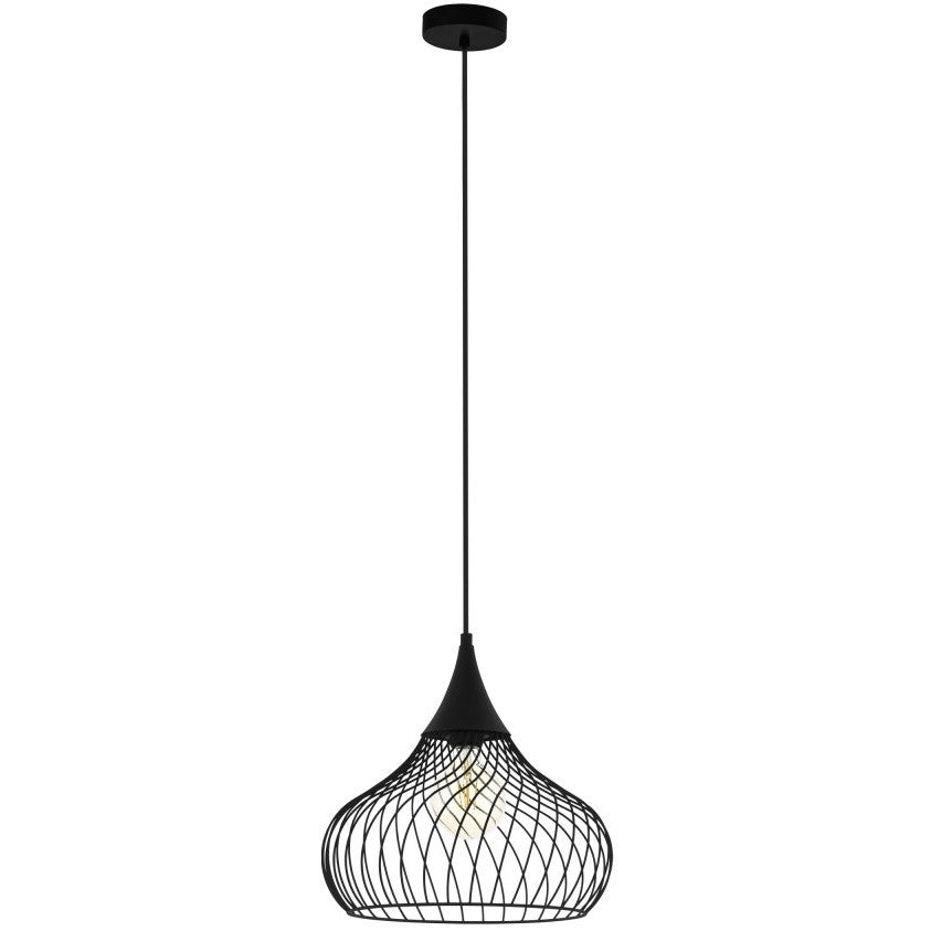 Eglo Staverton Pendul 1x60W, negru