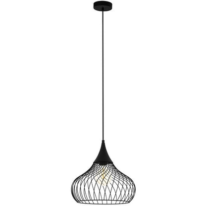 Eglo Staverton Pendul 1x60W, negru