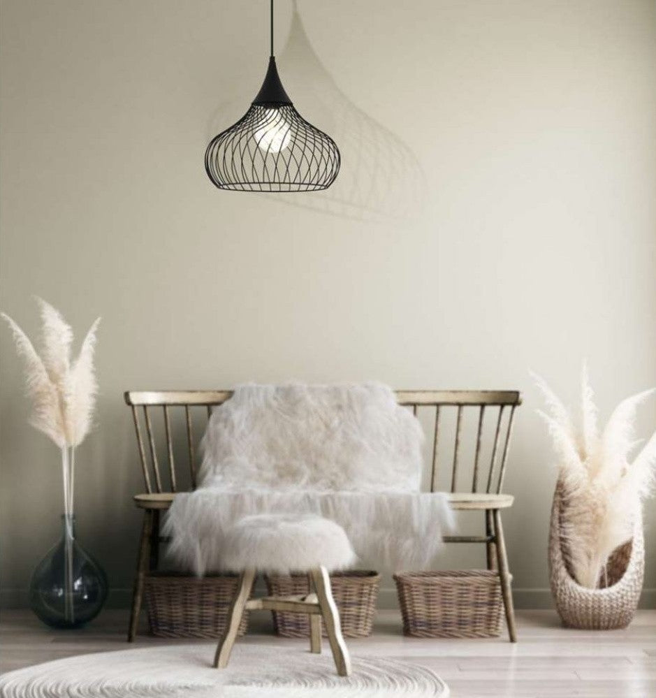 Eglo Staverton Pendul 1x60W, negru