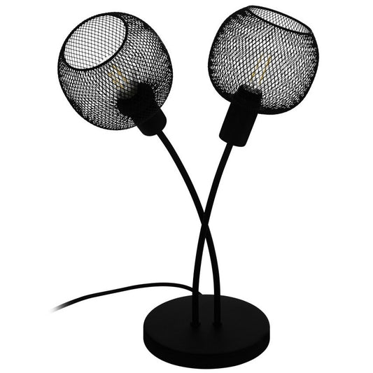 Eglo Wrington 1 Veioza 2x40W, negru
