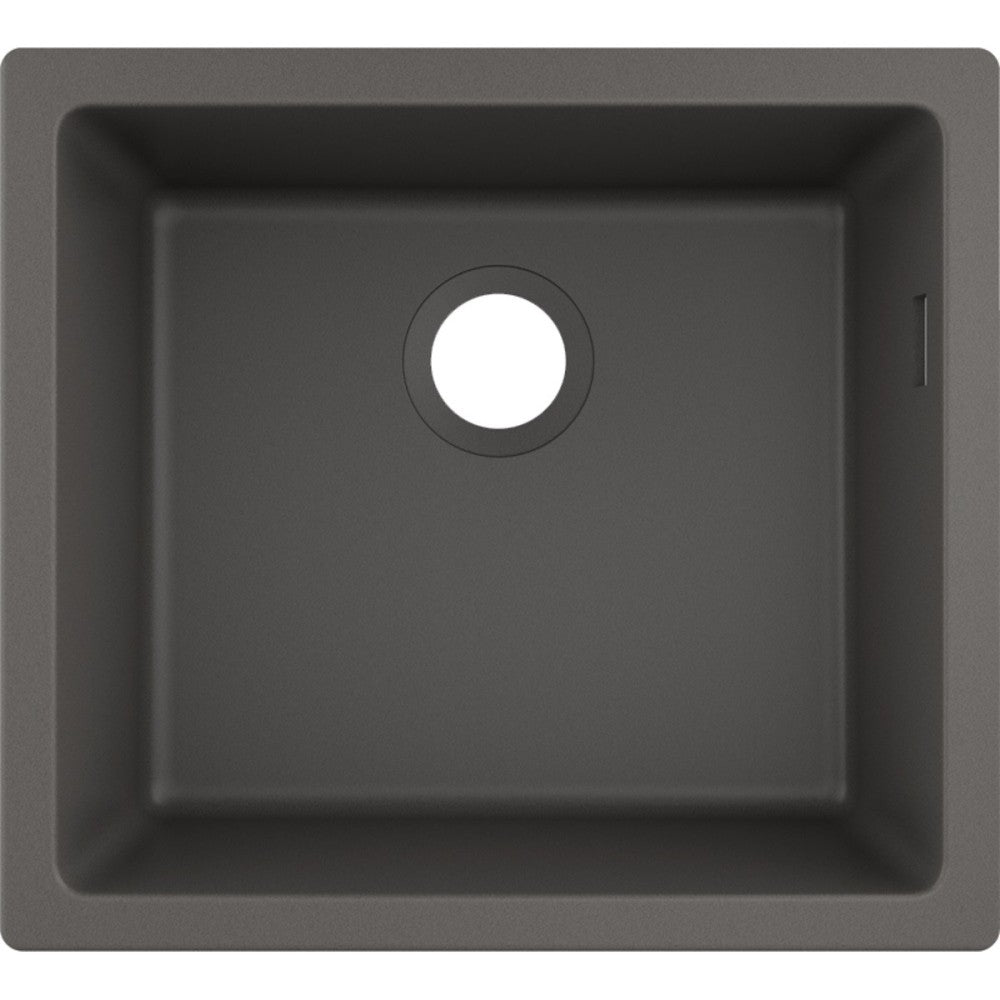 Hansgrohe S510-U450 Chiuveta bucatarie granit montaj sub blat 50x45 cm, gri inchis (stone grey)