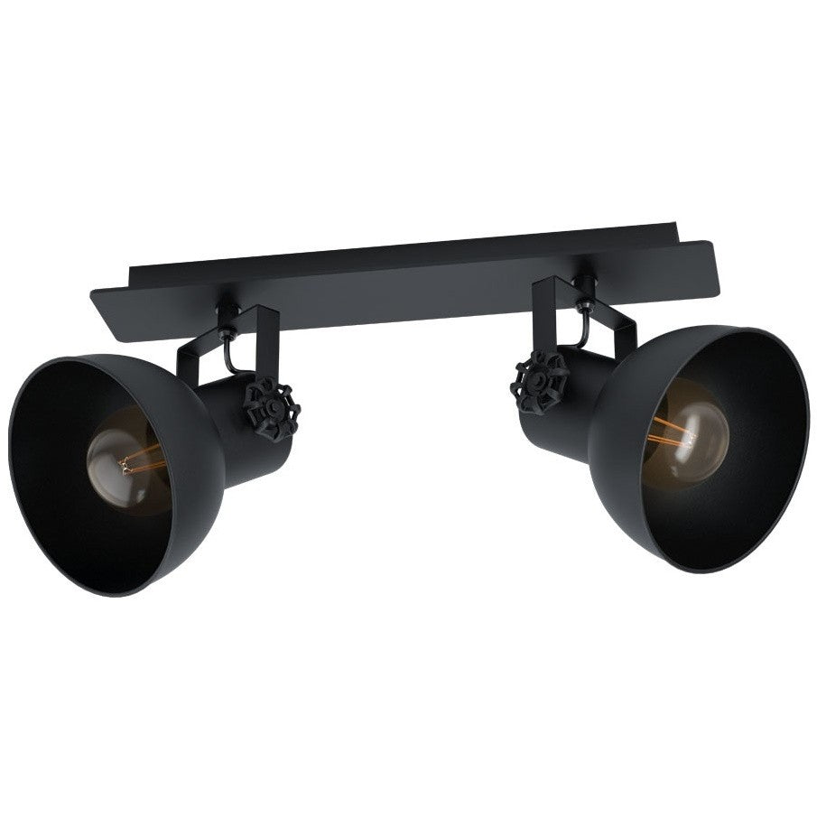 Eglo Barnstaple 2 Plafoniera cu spoturi 2x40W, negru