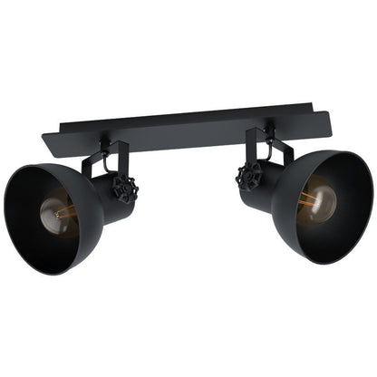 Eglo Barnstaple 2 Plafoniera cu spoturi 2x40W, negru